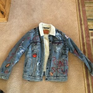 levis jacket custom